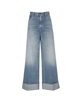 Jeans Wide Leg AUSJEANS NALAJA azul 26/L32