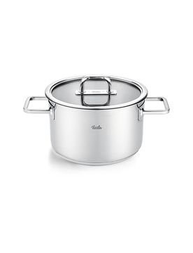 Kochtopf mit Glasdeckel VISEO PRO 20cm/3,6l Edelstahl silber baby