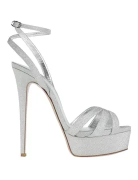 Sandale Damen Silber 40,41 Damen - Le Silla - FashionsVida