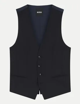 Boss Black Weste Schwarz 56 - BOSS - FashionsVida