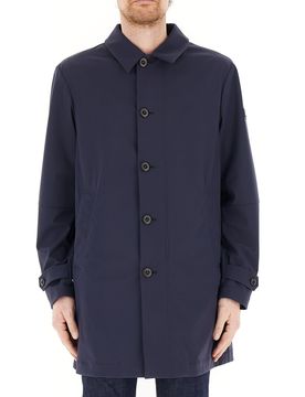Impermeabile monopetto BLU SCURO XXL