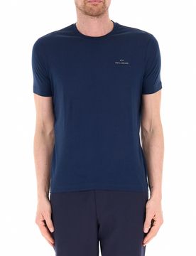 T-shirt girocollo BLU NAVY L