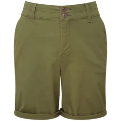 Womens/ladies Chino Lightweight Shorts (Olive) - Size Medium