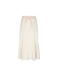 Midirock beige S damen