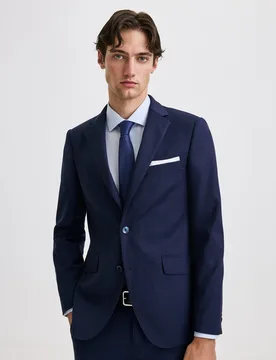 Chaqueta de traje para hombre estructura diamante - Easy Wear - FashionsVida