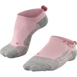 Socken GO2 Pompom, rosa/grau 37_38
