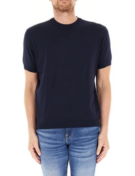 T-shirt girocollo BLU SCURO XL