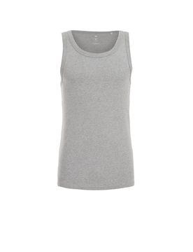 WE Fashion Camiseta gris claro