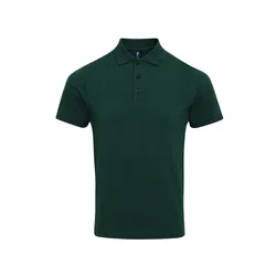 Mens Coolchecker Plus Pique Polo With Coolplus (Bottle) - Green - Size X-Large