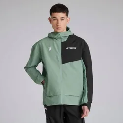 Manchester United x Terrex Multi Softshell Jacket Green L