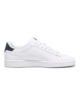 Sneakers Bianche e Blu Smash 3 L 44