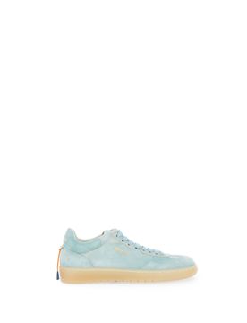 Sneakers pelle scamosciata AZZURRO 41