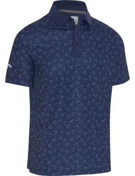 Polo Painted Chevron Print, navy s - Callaway - FashionsVida
