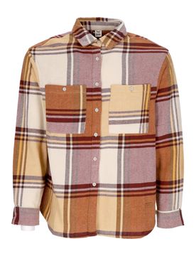 Camicia Manica Lunga Donna Flannie Shirt Dark Red