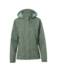 Chaqueta de lluvia Escape Light para mujer verde 44