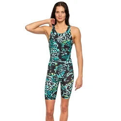 Mw Revolt Open Back Competition Swimsuit Blue A1 2XS Women