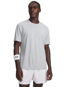 T-shirt à Manches Courtes Tech Taping Gray M - Under armour - FashionsVida