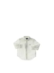 Camicia in cotone POLO BOYS PANNA 4