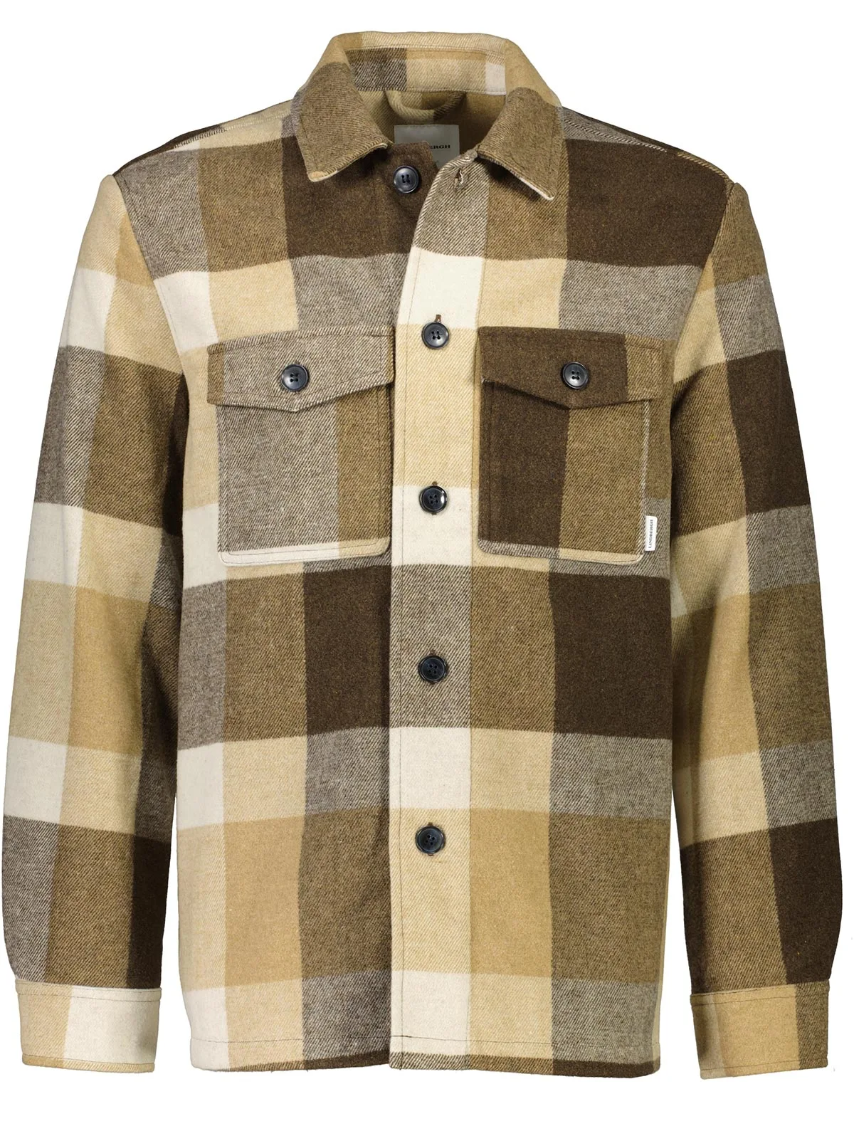 Checked overshirt male - M - FashionsVida