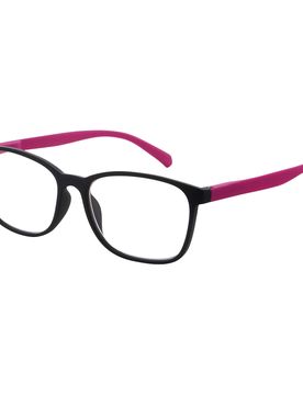 Fertiglesebrille lila schwarz