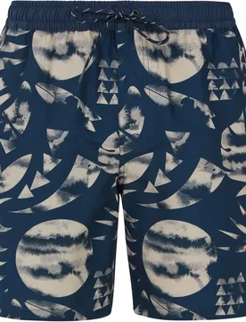 Prtadmer Herren Badehose, blau M