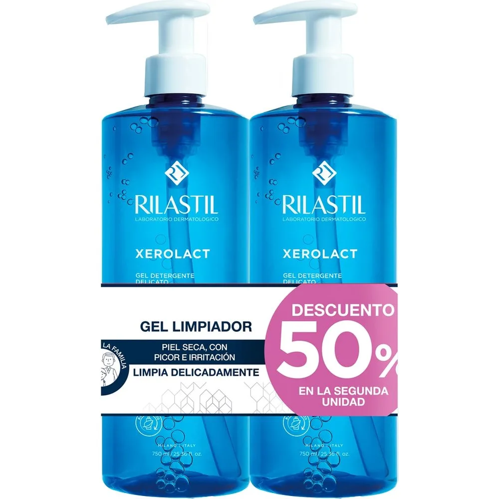 Duplo Espuma Suave Limpiadora Xero Gel Rilastl - Rilastil - FashionsVida