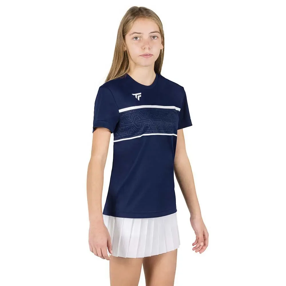 Team Tech Short Sleeve T-shirt Navy 10-12 Years - Tecnifibre - FashionsVida