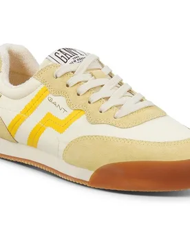 Zapatillas deportivas de mujer de piel con cordones - Gant - FashionsVida