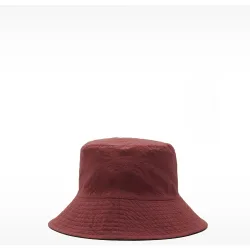Gorro de mujer estilo bucket liso