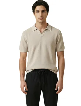 Herren Polo Beige 513390