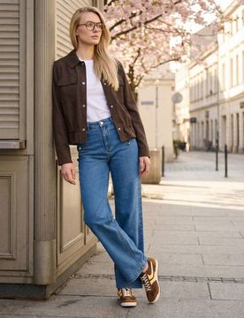 Giacca-camicia - marrone scuro