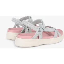 Sandalias planas de mujer ultraligeras con plantilla a contraste