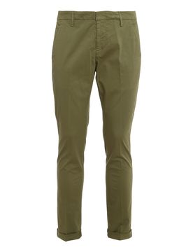 Pantaloni Gaubert verdi in gabardina