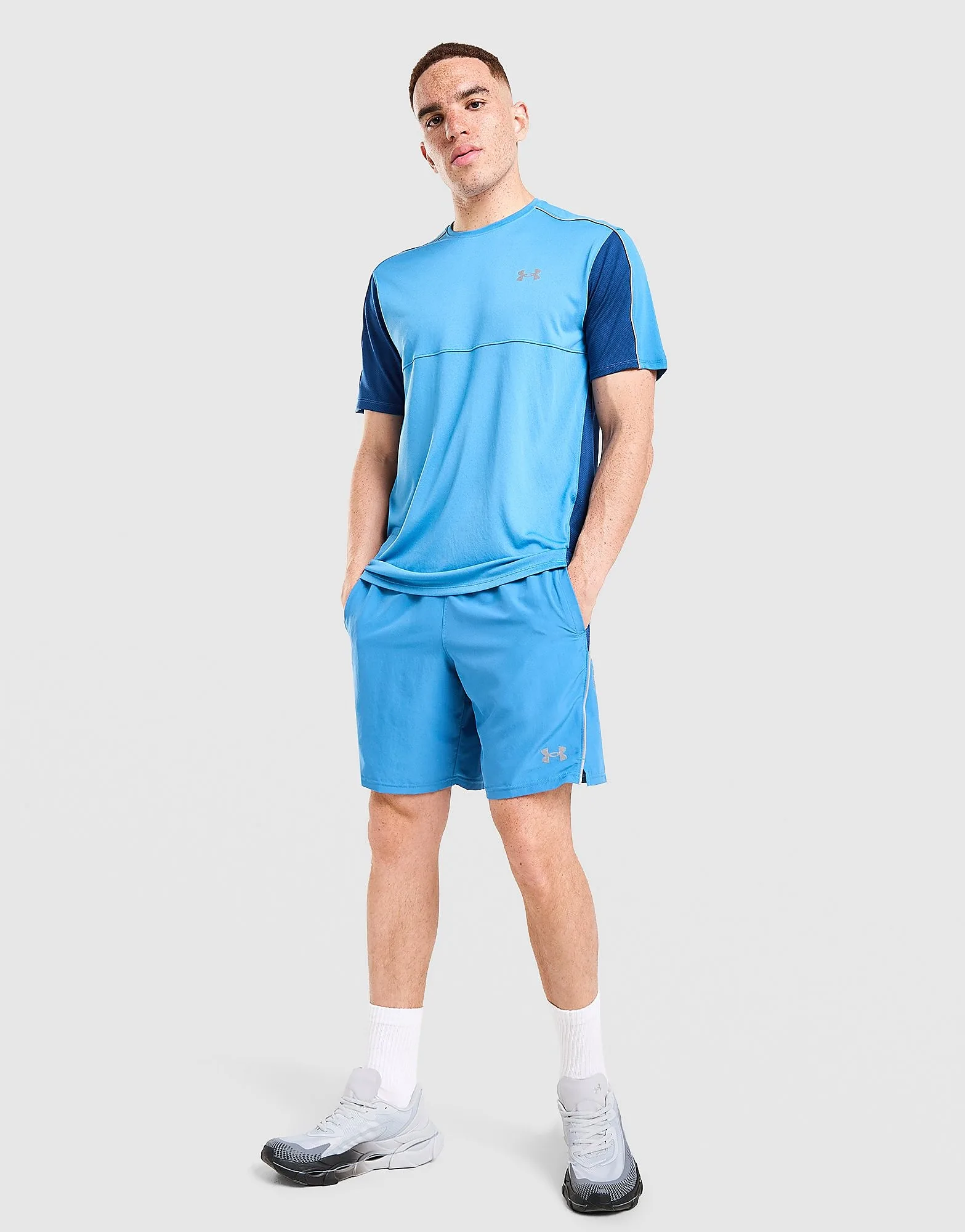 Tech Storm Shorts - Herren, Blau - male - Size: S - Under armour - FashionsVida