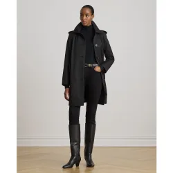 Gabardina de mujer de mezcla de algodón