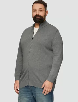 XL Strickjacke male - 5XL - FashionsVida