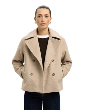 Giacca Alma Sandshell / Melange 42 - Selected - FashionsVida