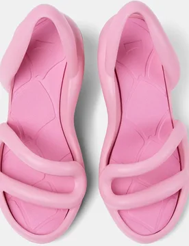 Sandalias de tacón de mujer Kobarah lisas con estética informal - Camper - FashionsVida