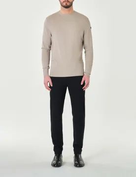 Pantaloni chino neri Chino Jo in tessuto tecnico stretch - R.R.D. - FashionsVida