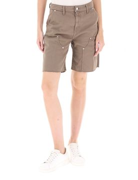 Bermuda in cotone MARRONE CHIARO S