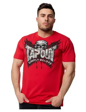 T-shirt à Manches Courtes Creston Red / Black / Silver 2XL
