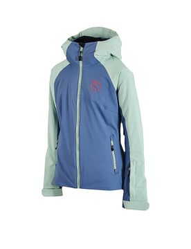 Chaqueta de esquí X-Ice para mujer azul M