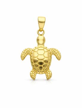 Ciondolo Tartaruga Oro Giallo GL102350