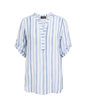 Bluse blau 48 damen - Doris Streich - FashionsVida