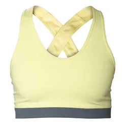 Soutien-gorge De Sport Crossed Yellow S