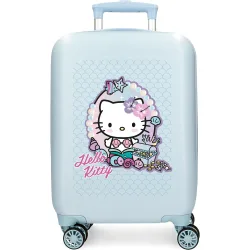 Maleta de cabina hello kitty mermaid kitty rígida con capacidad de 28l