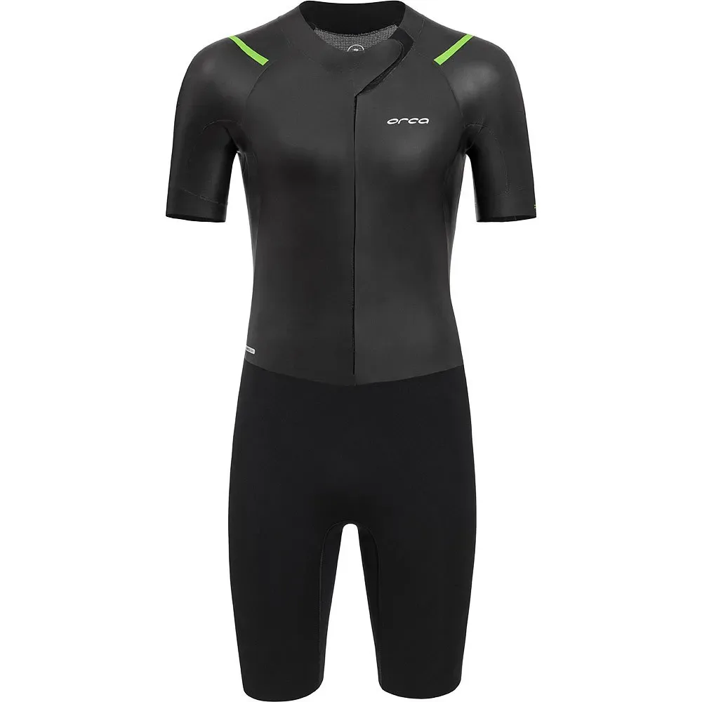 Shorty A Maniche Corte Per Swimrun Aesir Thermal Black 7 - Orca - FashionsVida