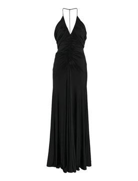 Vestito maxi arricciato in jersey