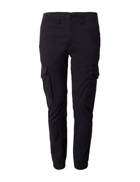 JACK & JONES Pantalón cargo negro