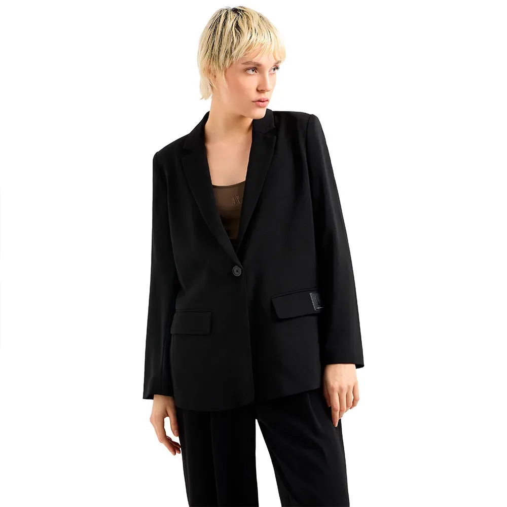 Exchange Blazer Xw00091_af10872 Black 10 - Armani - FashionsVida